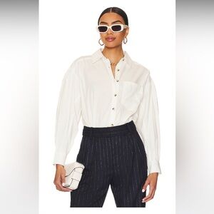 Free People Happy Hour Top in White